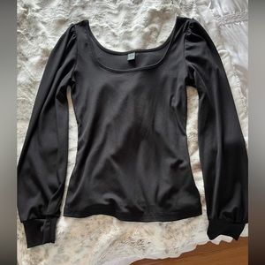 Black long sleeve shirt